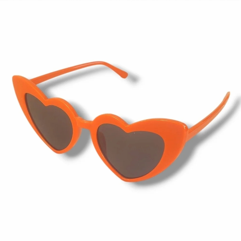 Girls Vintage Style Pink Kids Heart Sunglasses Toddler Sunglasses Glasses